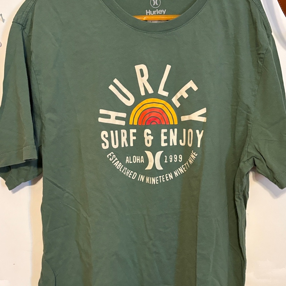 Hurley Aloha Green Men's Tee